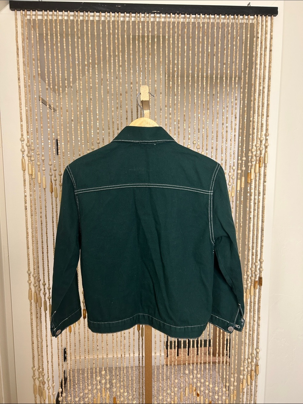 UNIF Woody Cropped Denim Jacket Size S - Picture 5 of 6